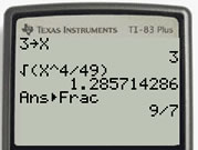 TI calculator without Zoom Math - confusing!