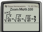 With Zoom Math 100 (Registered)