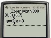 Find the Equation of a Line Between Two Points